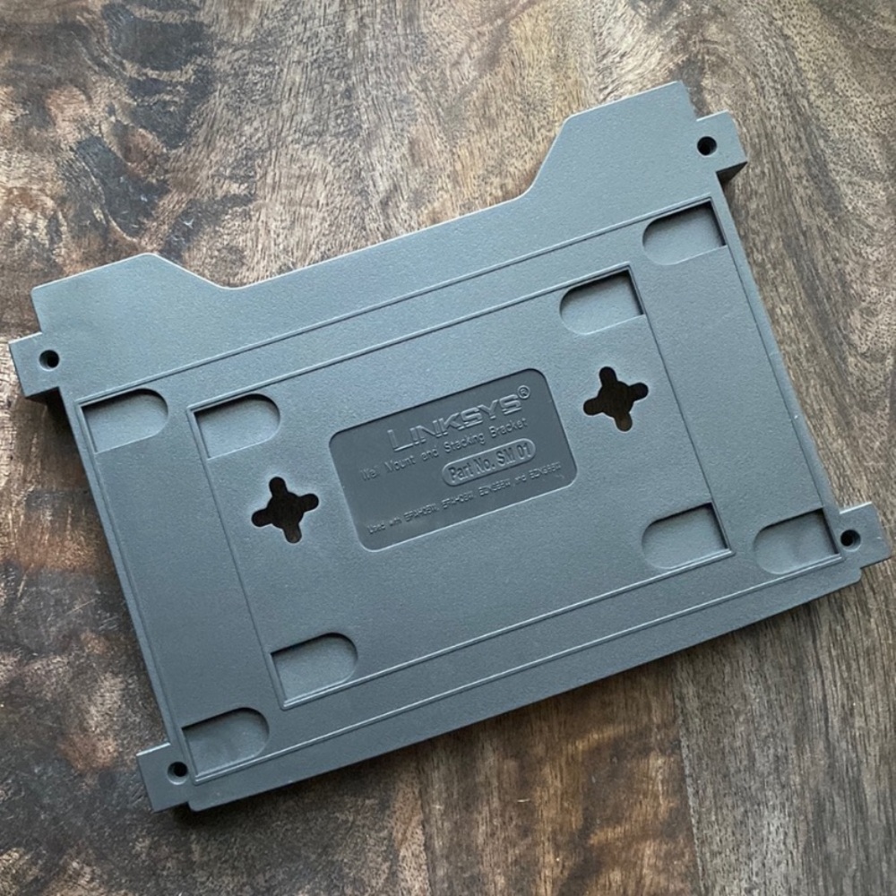 Linksys modem, cable, router, wall mount, stacking bracket wireless #SM01